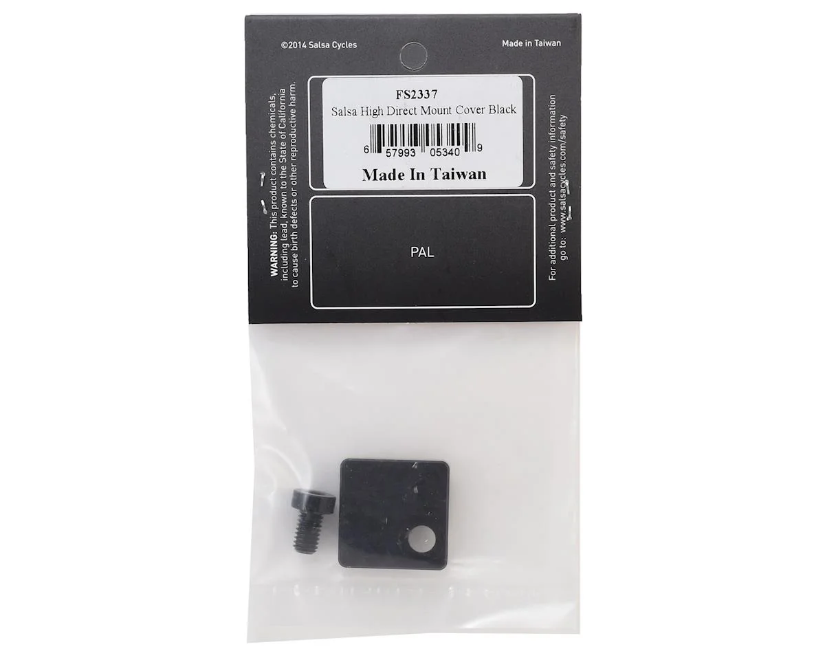 Salsa High Direct Mount Front Derailleur Cover (Black) - view 2